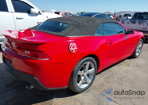 2015 Chevrolet Camaro 1Lt из США, поврежденный, VIN 2G1FD3D31F9217682